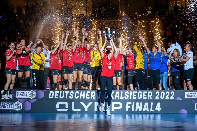 Titel-Quadrupel der SG-Handballfrauen