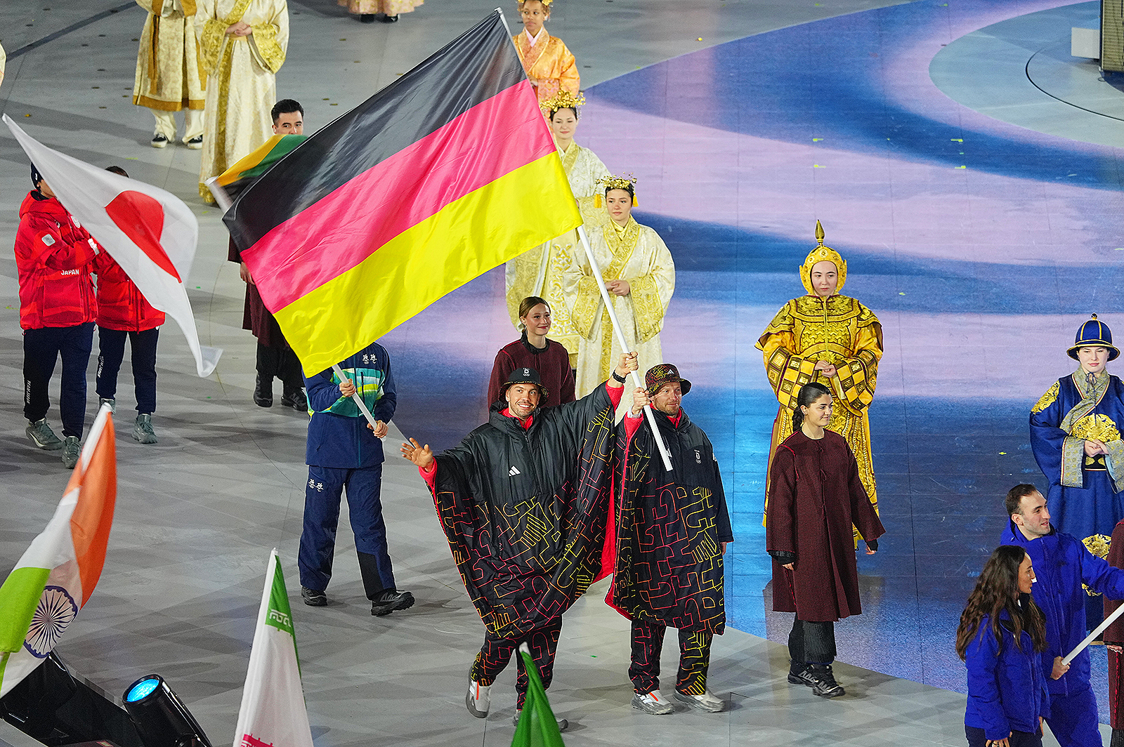 Olympische Winterspiele Mailand Cortina 2026, Schlussfeier der Winterspiele von Mailand und Cortina, in der Verona Olympic Arena